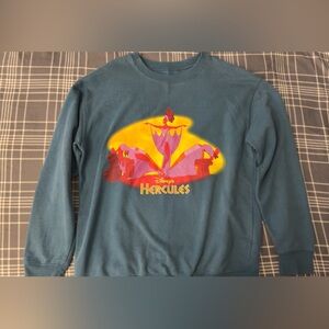 Disney Hercules Kids crewneck sweater. Youth Size medium